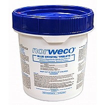 10lb Norweco Blue Crystal Residential Disinfecting Tablets
